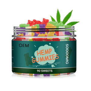 Gommes de supplément d'huile de graines de chanvre personnalisées et vendues en gros - Product Image 1