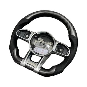 Volant en fibre de carbone véritable pour Mercedes W221 S65 Amg Cl550 Cl63 S63 pour Mercedes benz g 63 Amg - Product Image 1