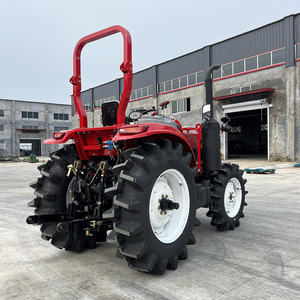 Hỗ trợ tùy biến giá 4WD 50hp 60hp 70hp 90HP 100HP 120hp 4x4 bánh xe máy kéo phía trước <span class=keywords><strong>loader</strong></span> Mini vườn Máy kéo với cày - Product Image 2