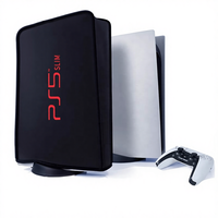 Housse de protection en nylon imperméable de haute qualité pour console PS5 Slim avec design de voyage