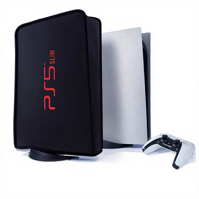High Quality Waterproof Nylon Dust Cover for PS5 Slim Console Bag with Travel Design
