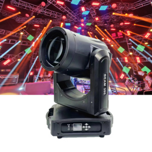 Potente Luz Móvil de Cabeza con Haz LED de 300W, Luz de Escenario con Doble Prisma y Lente de Gran Diámetro de 160mm para Fiestas, DJ, Discotecas, Bodas y Bares - Product Image 4