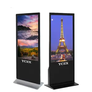 43" Touch Screen Digital Poster Monitor Ad Kiosk With Led Screen And Digital Signage