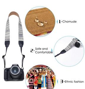 สายคล้องกล้องไนลอนคล้องไหล่สำหรับกล้อง <span class=keywords><strong>nikon</strong></span>/canon/sony DSLR พิมพ์ลายวินเทจสีสันสดใสออกแบบได้ตามต้องการ - Product Image 4