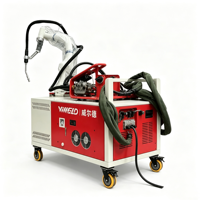 Cobot de Soldadura Colaborativo Móvil de 6 Ejes |   Robot de Soldadura Robótico Colaborativo Industrial Controlado por PLC