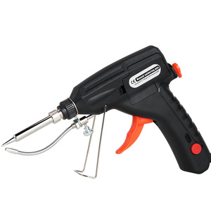 Pistola <span class=keywords><strong>de</strong></span> Soldar Eléctrica <span class=keywords><strong>de</strong></span> 12V con Control <span class=keywords><strong>de</strong></span> Temperatura, Herramientas <span class=keywords><strong>de</strong></span> Soldadura Automáticas para Reparaciones Domésticas con Pinza para <span class=keywords><strong>Estaño</strong></span>, <span class=keywords><strong>Soldadores</strong></span> Eléctricos - Product Image 5
