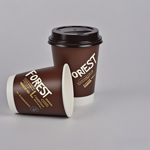 Eco Friendly Impreso Logo <span class=keywords><strong>Comprar</strong></span> Taza de Papel Take Away Coffee 8 Oz 12 - Product Image 2