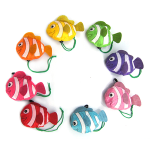 Nuovo logo personalizzato stampa promozionale poliestere <span class=keywords><strong>pesce</strong></span> shopping tote bag donna borsa pieghevole riutilizzabile drogheria eco shopping Bags stock - Product Image 6