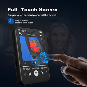 Reproductor <span class=keywords><strong>de</strong></span> Música <span class=keywords><strong>MP3</strong></span> <span class=keywords><strong>M4</strong></span> con Pantalla Táctil <span class=keywords><strong>de</strong></span> 2.4 Pulgadas, Bluetooth y Altavoz Integrado - Product Image 2