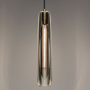 Nuovo Design protezione per gli occhi a Led illuminazione a sospensione moderna mininalista in vetro a tubo lungo per soggiorno camera da letto LED luce a sospensione - Product Image 1