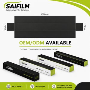 Film intelligent PDLC auto-adhésif pour vitres latérales <span class=keywords><strong>de</strong></span> <span class=keywords><strong>voiture</strong></span>, à confidentialité commutable, bloquant 99% des UV et 70% des IR, épaisseur 19MIL, couleur changeante - Product Image 5