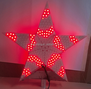 Iluminación Decorativa Automática Luminosa RGB de <span class=keywords><strong>5</strong></span> Puntas, DC12V 95W, de un Solo Lado, IP65, para Paisajes Navideños y de Halloween - Product Image 5