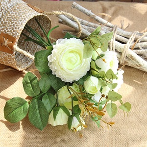 C0246 bouquet de fleurs artificielles de haute qualité, graines de papillon camélia <span class=keywords><strong>Ranunculus</strong></span> <span class=keywords><strong>Asiaticus</strong></span> pour décoration de maison et de jardin - Product Image 6