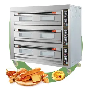 Pizza Baker Bake Mobile Equipment francese completo grande forno per il pane prezzo da forno per le filippine in Uganda