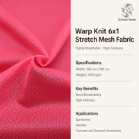 Tissu en velours côtelé 50D léger en maille chaînée 100 % polyester de haute qualité pour sacs à linge et accessoires vestimentaires