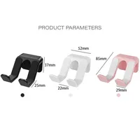 Soporte de pared para controlador de juegos, Base sin perforaciones, estante de almacenamiento para controlador para Nintendo Switch Pro, Sony, Xbox