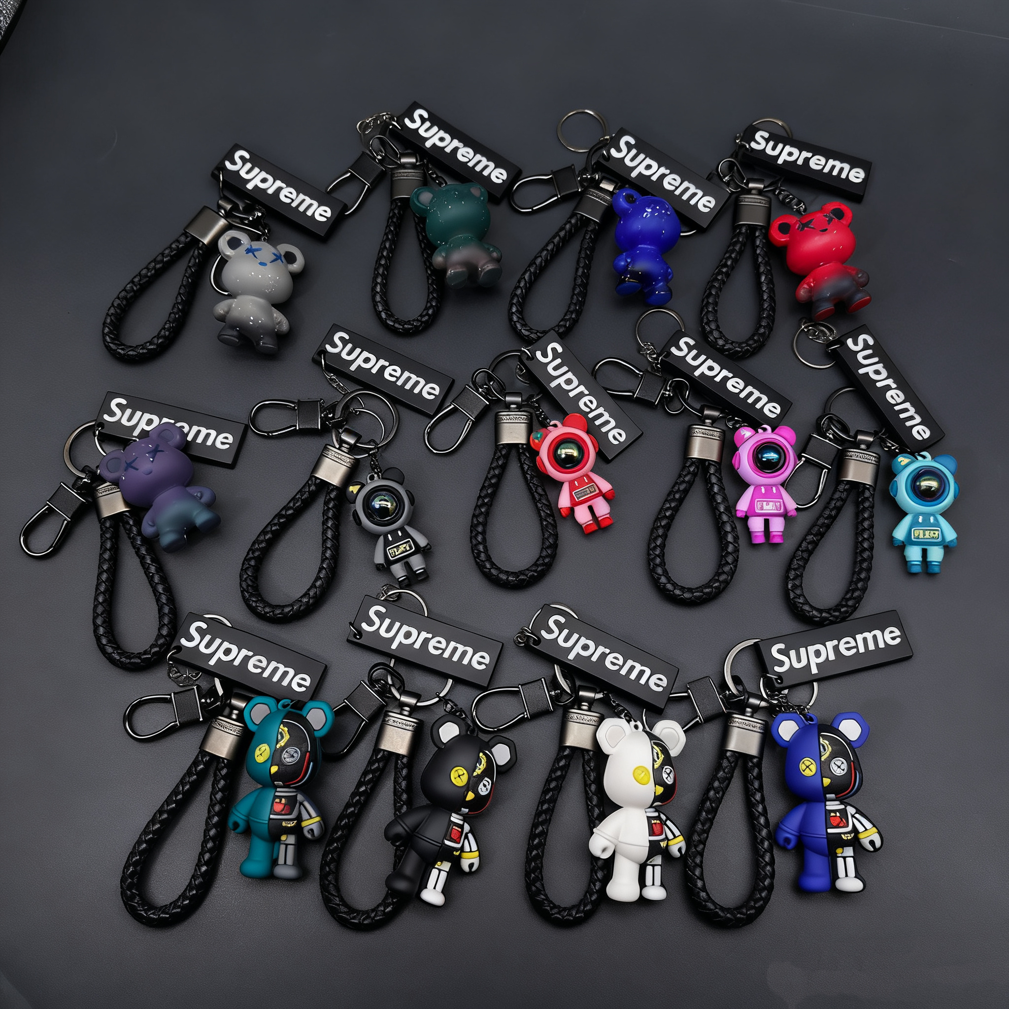 Boucle en alliage de titane dans un emballage en sac OPP, 1 pièce aléatoire