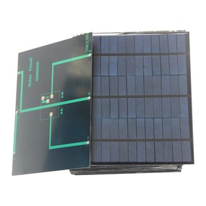 Xách tay 3.<span class=keywords><strong>5W</strong></span> 18V tự làm năng lượng mặt trời sạc Kích thước nhỏ 165*135mm đa tinh thể năng lượng mặt trời PV mô-đun 12V pin sạc nửa loại tế bào - Product Image 3