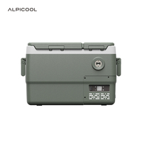 KGD38 Alpicool Portable 12v Voiture Réfrigérateur Congélateurs Camping Refroidisseur Électrique avec Poignée Double Zone Voiture Réfrigérateur Voiture Maison Double Usage