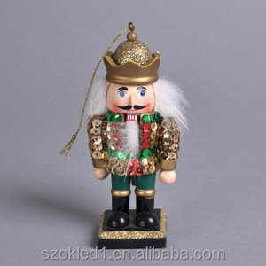 El más nuevo pequeño juguete de Navidad de madera manualidades Cascanueces para la decoración de la colección de exhibición de la casa - Product Image 5