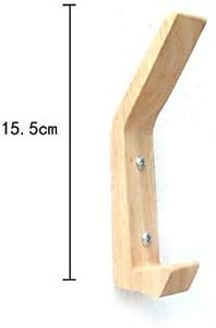 Crochet de manteau en <span class=keywords><strong>bois</strong></span> mural Vintage crochet unique support en <span class=keywords><strong>bois</strong></span> décoratif crochets en <span class=keywords><strong>bois</strong></span> pour clés suspendues - Product Image 2