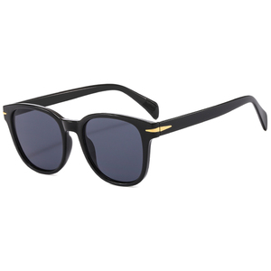 Wholesale OEM/ODM Trendy Square Unisex <b>Sunglasses</b> with Metal Frame Custom Logo UV400 Lenses Model ZN3689 - Product Image 2