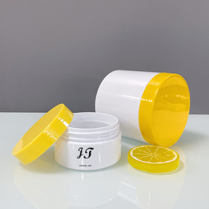 100ml 150ml 250ml 300ml High Quality Hair Care Cream PET White Plastic <b>Jar</b> with Custom Logo Printing for Conditioner Packaging - Product Image 2