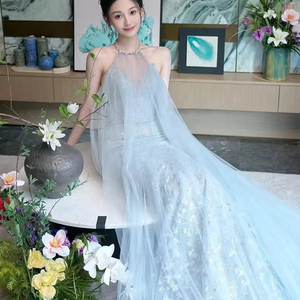 sachin and babi light blue dress THE BEST WEDDING DRESSES 2024
