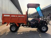 Camion benne tout-terrain 275CC, moteur essence 17HP, 4x4, avec treuil hydraulique et protection solaire