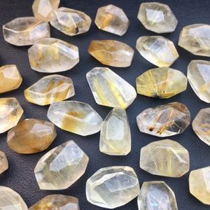 Cristal de Cuarzo Rutilado de Alta Calidad para Decoración, Forma Libre, de 12 a 18 mm, Venta al Por Mayor - Product Image 2