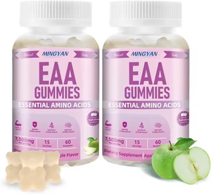 OEM <b>EAA</b> Gummies Gluten Free Essential Amino Acids Gummies Non-GMO Pre Workout Sport Supplements - Product Image 1