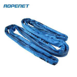 ROPENET高性能ポリエステルラウンドスリングヘビーリフティングCE認証2T <span class=keywords><strong>2M</strong></span> - Product Image 3