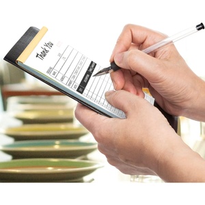 Carnet <span class=keywords><strong>de</strong></span> reçus personnalisé multicolore blanc, <span class=keywords><strong>jaune</strong></span>, rose, autocopiant avec numérotation consécutive pour salon, garage, taxi - Product Image 4