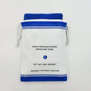 Serviette de sport personnalisée en microfibre suédée antibactérienne, très absorbante, pour la gym, le yoga et les activités de plein air - Product Image 2