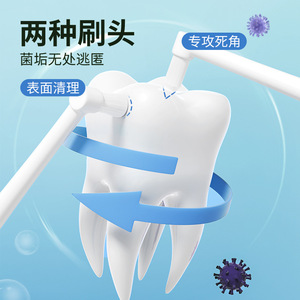 7o10000 Brosse à dents sensible pour chiens et chats, soin des gencives à poils doux, toilettage des animaux de compagnie - Product Image 1