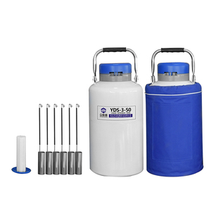 Tanque de Almacenamiento de Nitrógeno Líquido YDS-3-50 de 3L, de Aleación de Aluminio, para Uso en Campo, Emergencias Veterinarias, Programas de Salud en Granjas Lecheras - Product Image 1