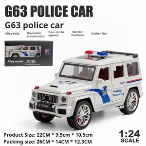 Coche de Juguete a Escala 1:24 de Aleación Fundida a Presión con Sonido, Luces y Mecanismo de Retroceso, Batería de Botón de 1.5V para Niños y Adultos - Product Image 5