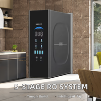 Vente en gros de système de purificateur d'eau RO à débit rapide batterie électrique de couleur personnalisée pour le plastique d'usine d'utilisation d'hôtel de ménage