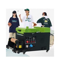 Imprimante textile A3 30 cm, écran tactile intelligent, film pour animaux de compagnie DIY, imprimante industrielle DTF avec double tête Xp600