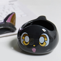 Tasses à lait en porcelaine Sailor Moon en forme de chat, mugs 3D en céramique pour le petit-déjeuner, tasses à eau, cadeaux pour adultes et enfants