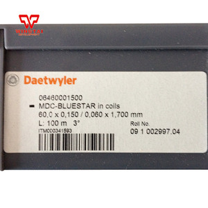 Svizzera <span class=keywords><strong>MDC</strong></span> 0.06 X 1.7mm 3 ° Lame BLUESTAR Doctor W30/40/50/60x0.15mmx100m - Product Image 3