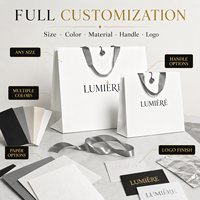 Sacs Shopping Personnalisés en Papier Kraft Rouge, Petit Format Luxe pour Commerce de Détail avec Logo, en Carton pour Emballage Cadeau