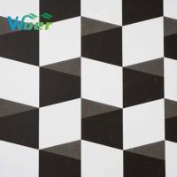 Plafonds artistiques modernes pour hôtels, vente en gros d'usine, dalles de plafond en PVC revêtu de vinyle, grille 2x2, en plâtre