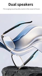 2025 BT Earphone Fashion Sport Sunglasses Color Change Lenses UV400 GS13 Music Control Smart Glasses for Men's Women Sunglasses - Product Image 4