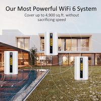 Router 5G 4G LTE Desbloqueado, Router Mesh WiFi6 de Doble Banda, 1 Puerto WAN, 3 Puertos LAN, Compatible con Múltiples Dispositivos con Tarjeta SIM