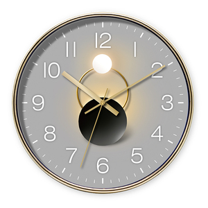 Bắc Âu Thời Trang Sáng Tạo Nghệ Thuật Sơn Nhựa Trừu Tượng Đồng Hồ Treo Tường Biểu Tượng Tùy Chỉnh Im Lặng Vòng Món Quà Sang Trọng Đồng Hồ Cho Phòng Khách - Product Image 6