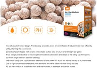 Boule bio-céramique creuse écologique brevetée AquaClean, maison pour bactéries, média filtrant pour aquariums, réservoir de poissons, intérieur