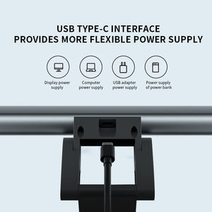 Lampe LED <span class=keywords><strong>portable</strong></span> USB incurvée pour écran intelligent, éclairage <span class=keywords><strong>sous</strong></span> l'écran d'<span class=keywords><strong>ordinateur</strong></span>, barre lumineuse avec webcam - Product Image 6