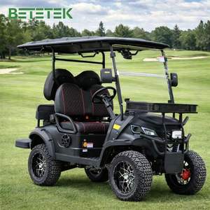 Carrito de Golf Eléctrico Todoterreno de 4 Plazas, de Metal, Acero y Plástico, para Caza, Buggy, Scooter de Golf para Caminos No Públicos - Product Image 1