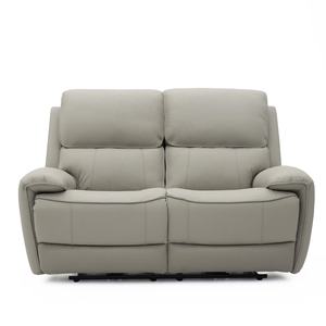 गीकसोफा फर्नीचर आधुनिक चमड़े की पावर इलेक्ट्रिक मोशन रिक्लियर सोफा लिविंग रूम के लिए तह डाउन टेबल के साथ 3 2 1 - Product Image 4